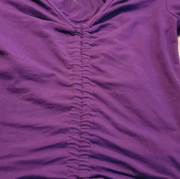 Brand new with tags beautiful deep purple top. - Picture 3 of 3